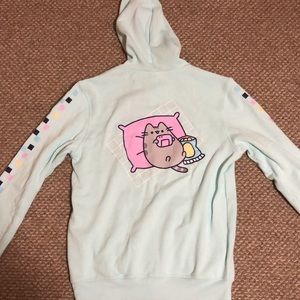 Gamer Pusheen Zip Up Hoodie NWT!